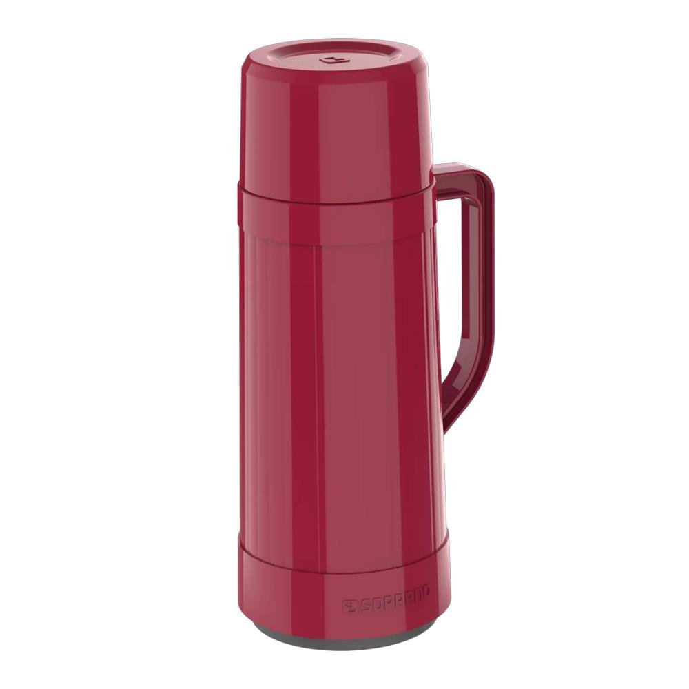 Garrafa De Cafe Topazio 1L Vermelha Soprano