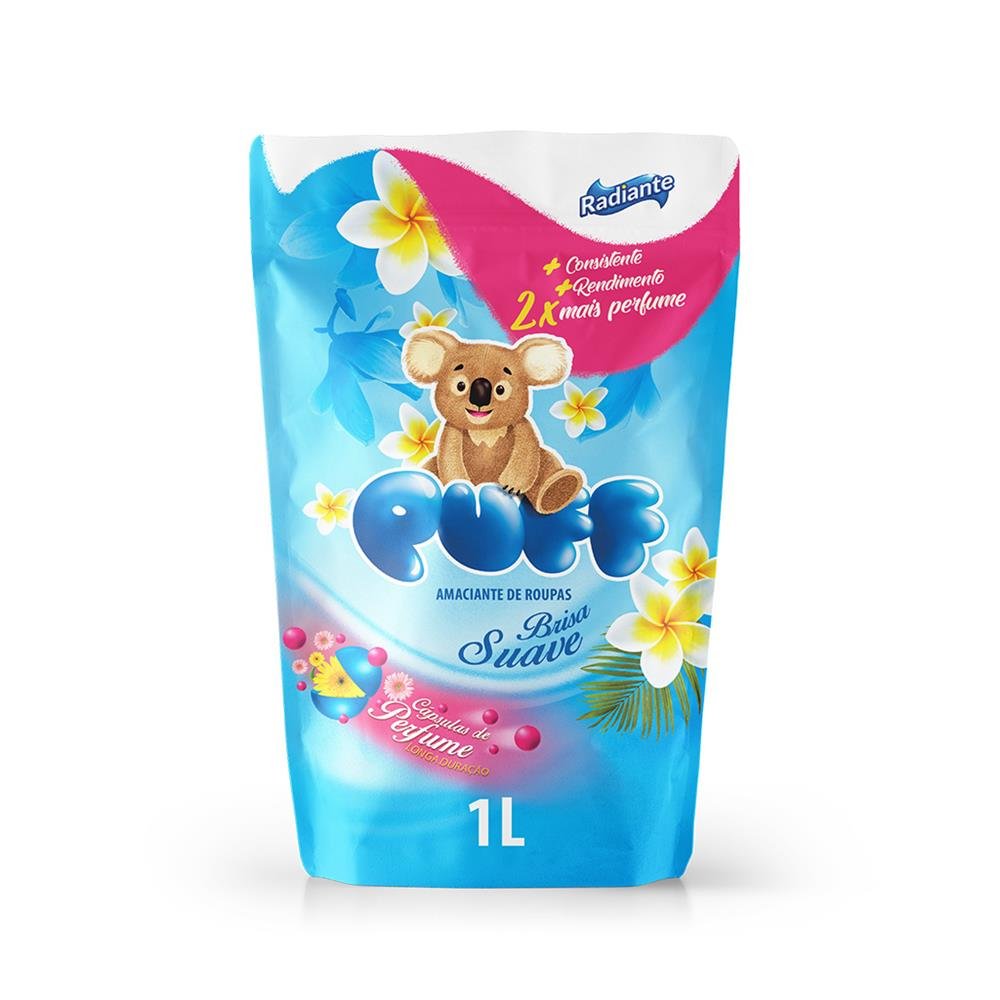 Amaciante Puff Eco 1L - Brisa Suave
