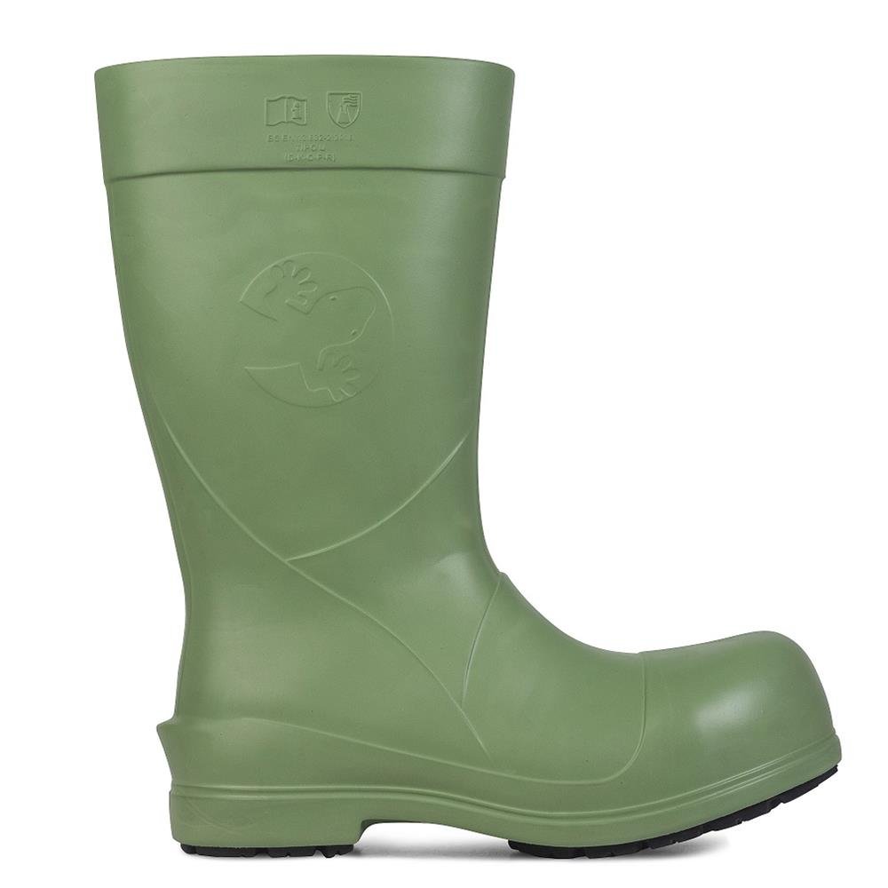 Bota de EVA de Segurança C/ Biqueira de 200J e Solado Três Pontas - CA 51.812 - FEB-SB - Verde Tamanho 38 - Sticky Shoes