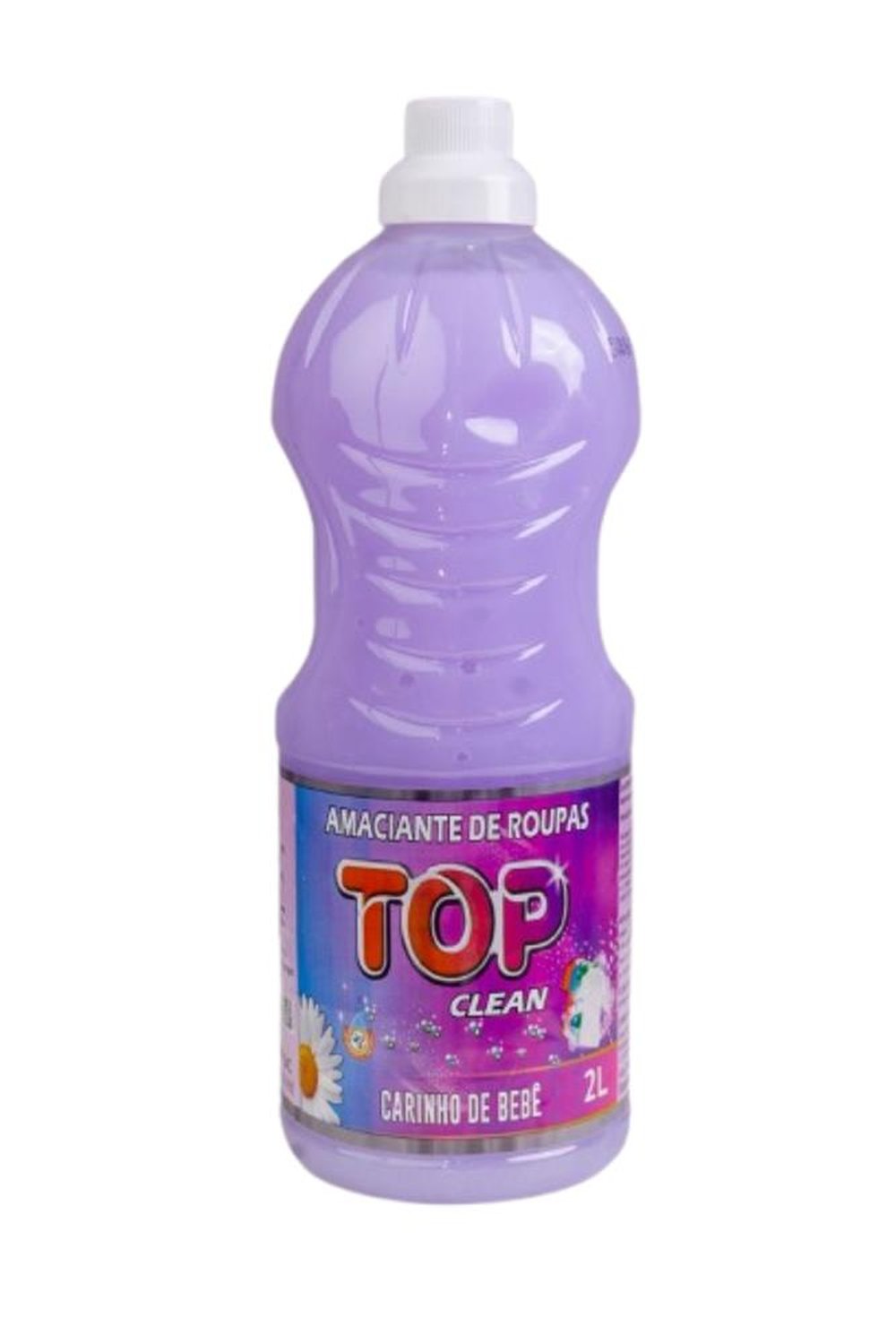 Amaciante Cheirinho de Bebe Top Clean 2 l Fardo com 06 unidades Am Quimica nf2