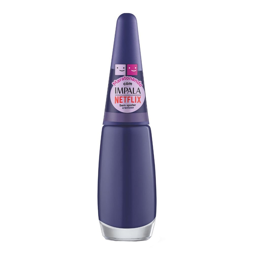 Esmalte Impala Cremoso Maratonando Netflix Sem Spoiler Avulso 7,5ml