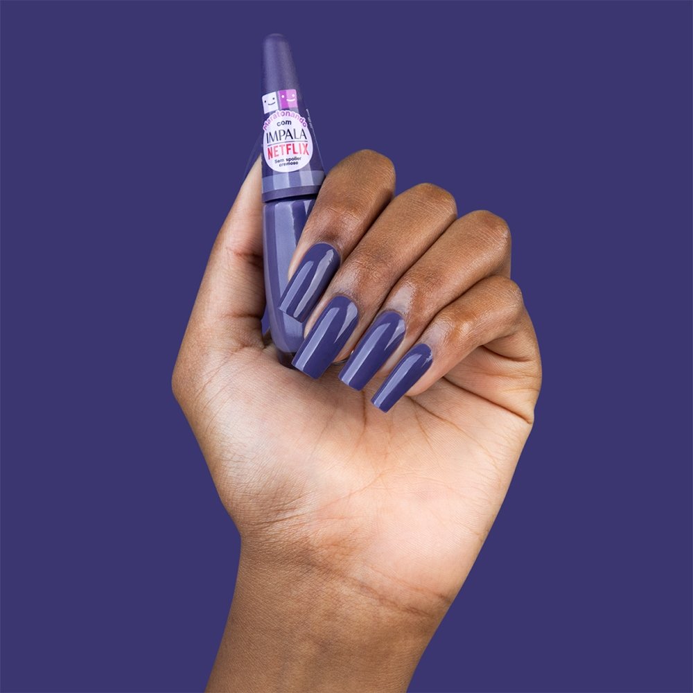 Esmalte Impala Cremoso Maratonando Netflix Sem Spoiler Avulso 7,5ml