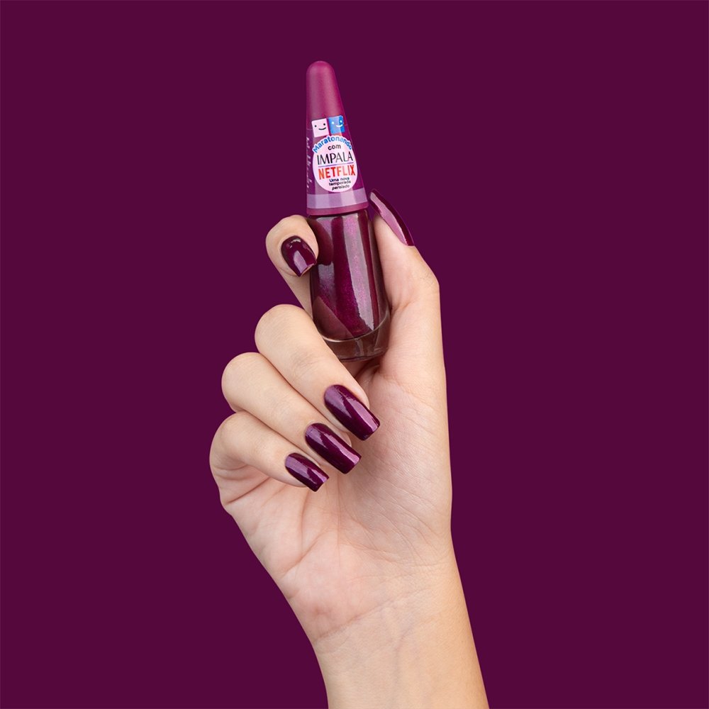Esmalte Impala Perolado Maratonando Netflix Uma Nova Temporada Avulso 7,5ml