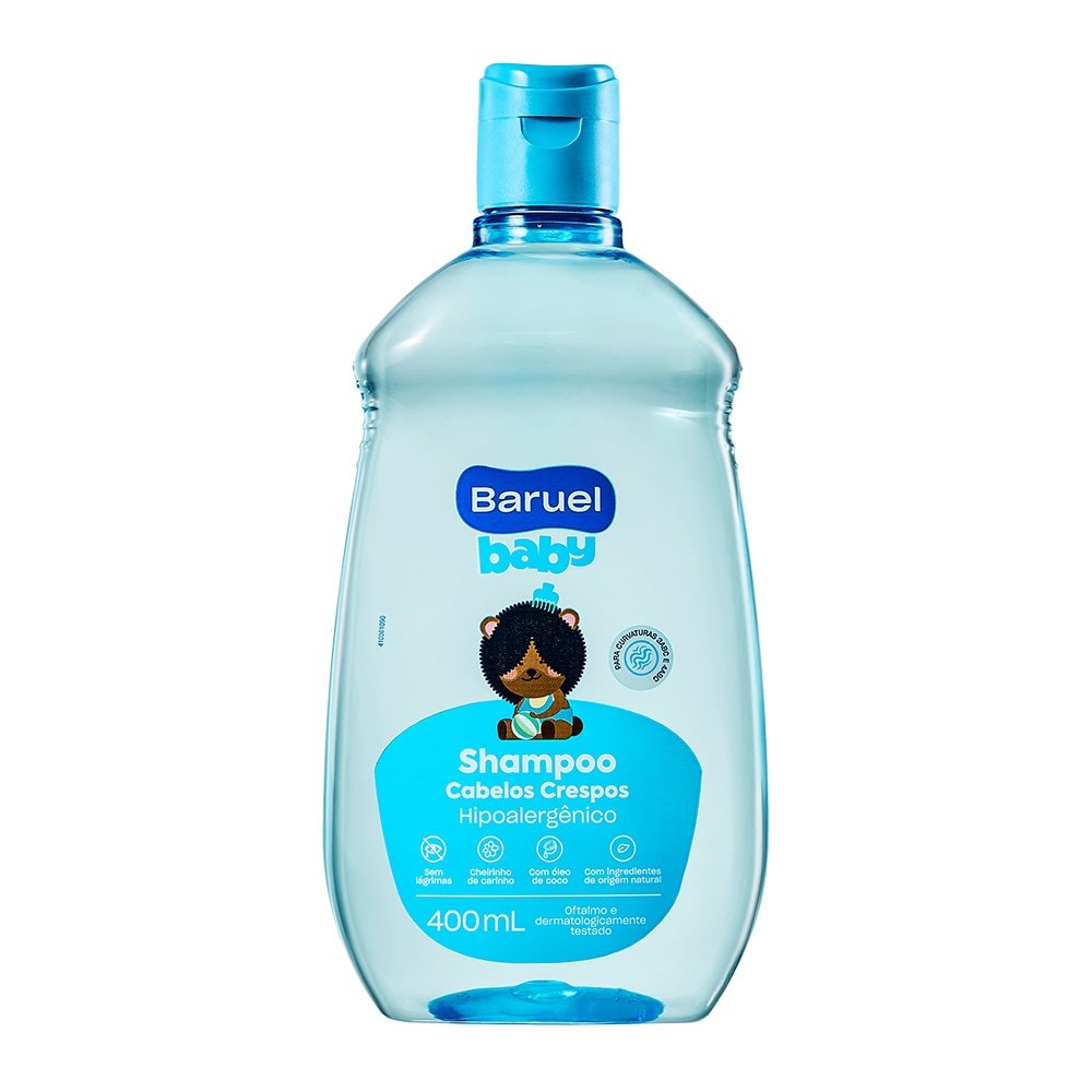Shampoo Baruel Baby Cabelos Crespos 400ml
