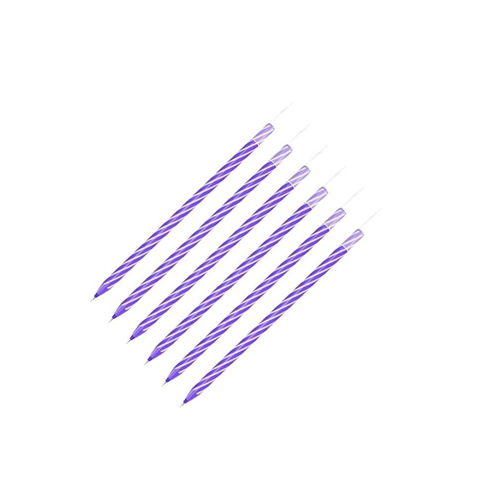 Caneta Esferografica Spiro Cis Roxo 0.7 Com 6 Unidades