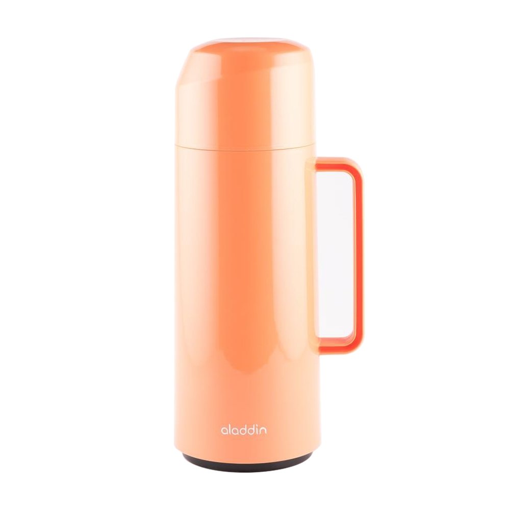 Garrafa Térmica Aladdin Massima 1 Litro Rosca Laranja 2126