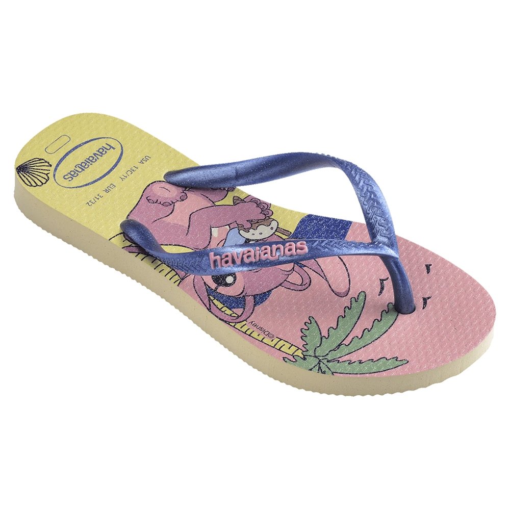 Havaianas Kids Slim Disney Stitch Buttercream 31/2