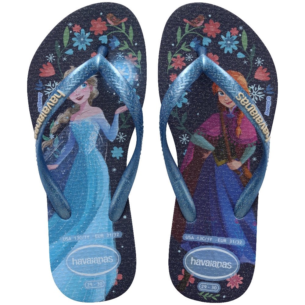 Havaianas Kids Slim Princess Azul/Azul Lavanda 35/6