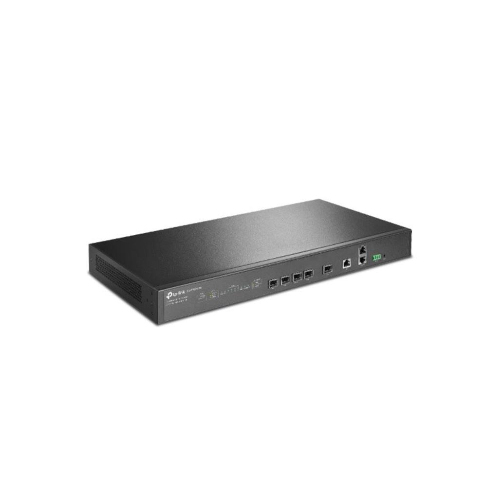 Terminal de Linha Óptica TP-Link DeltaStream GPON, 4 Portas, Tipo Pizza-box, Gerenciamento de Rede, Compacto, Preto