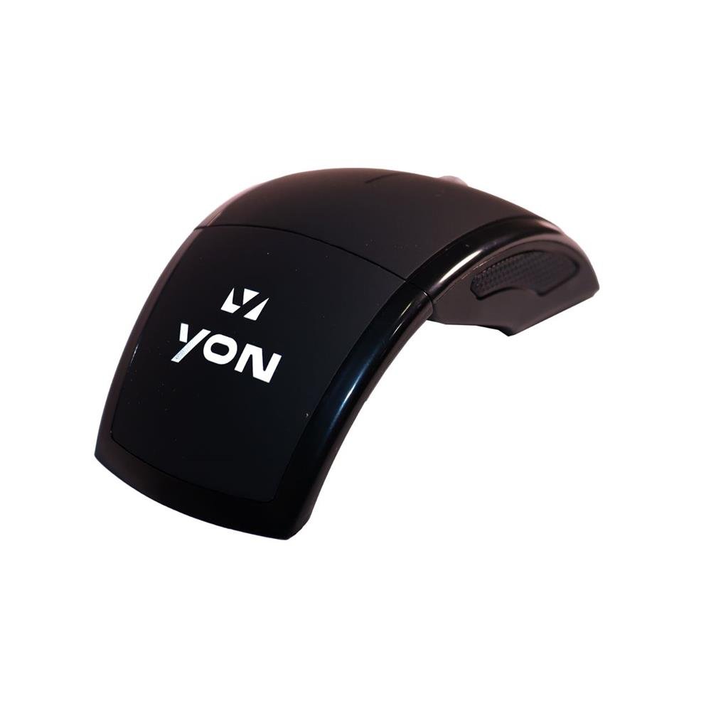 Mouse YON MO-028 Wireless, 2.4G, 10m, Pilha AAA, Preto
