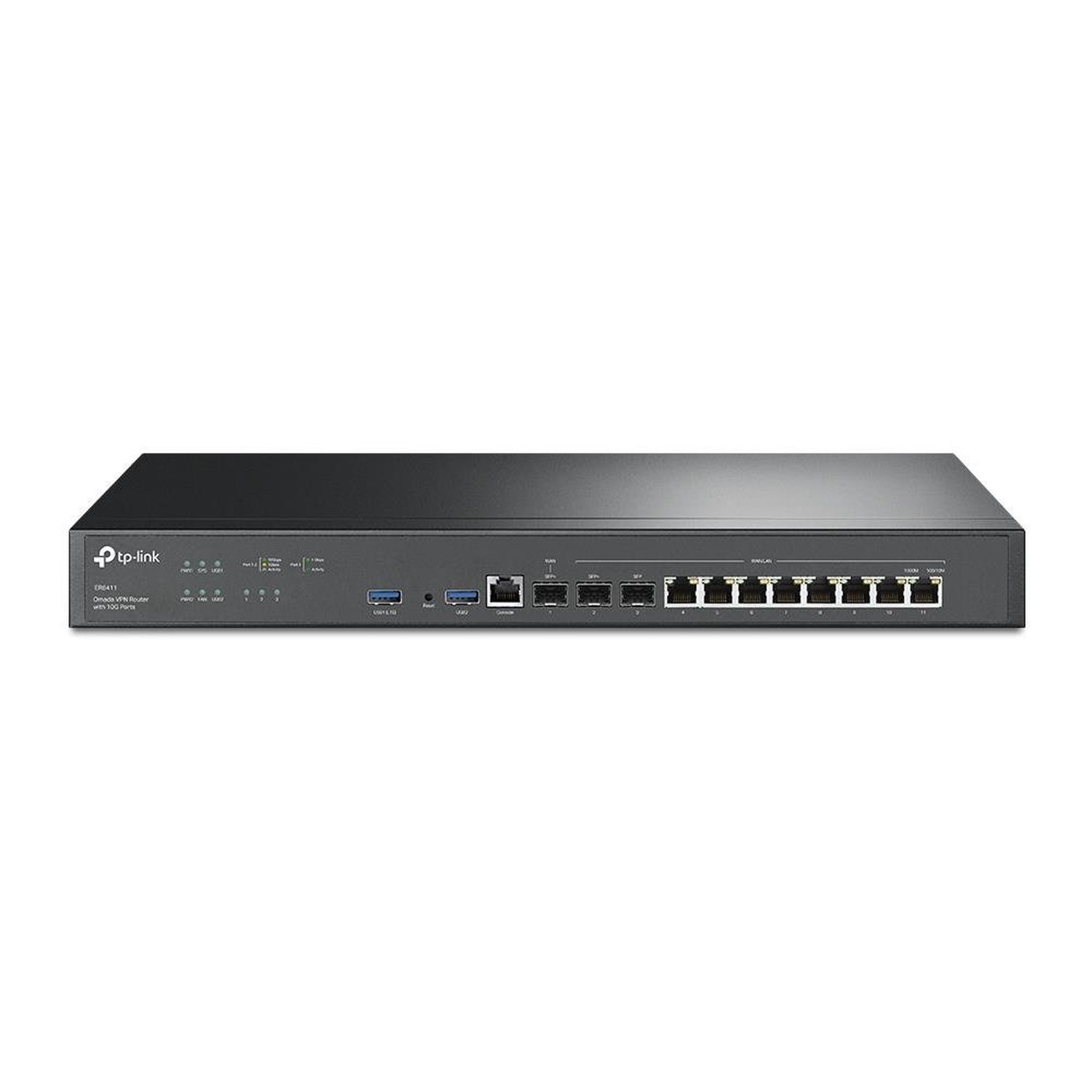 Roteador Vpn Omada Tp-Link Er8411, Com Portas 10G