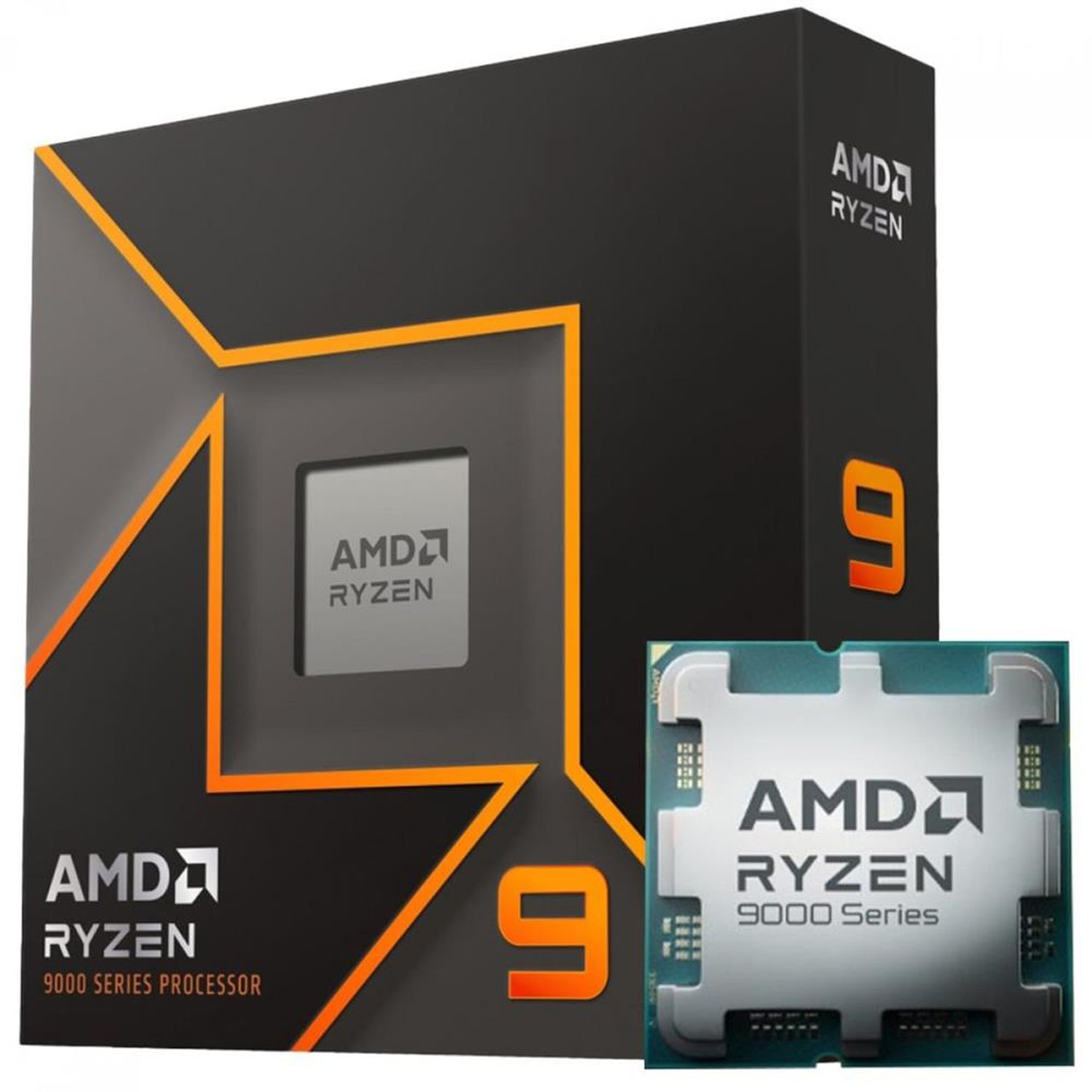 Processador AMD Ryzen 9 9950X, 4.3GHz (5.7GHz Turbo), 16-Cores 32-Threads, AM5, Sem Cooler, 100-100