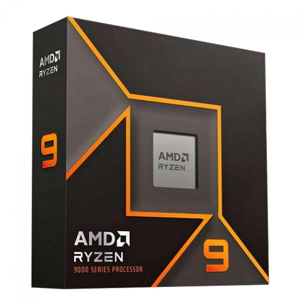 Processador AMD Ryzen 9 9950X, 4.3GHz (5.7GHz Turbo), 16-Cores 32-Threads, AM5, Sem Cooler, 100-100001277WOF