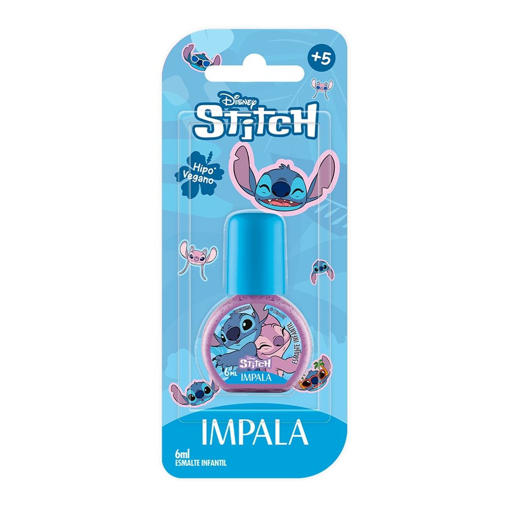 Esmalte Impala Glitter Stitch Nunca Abandonar Blister 6ml