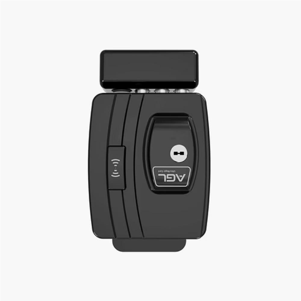 Fechadura Eletrônica AGL Ultra Magic Card, Wi-fi, IP65, AGL Home, Assistentes de Voz, Aço, Preto