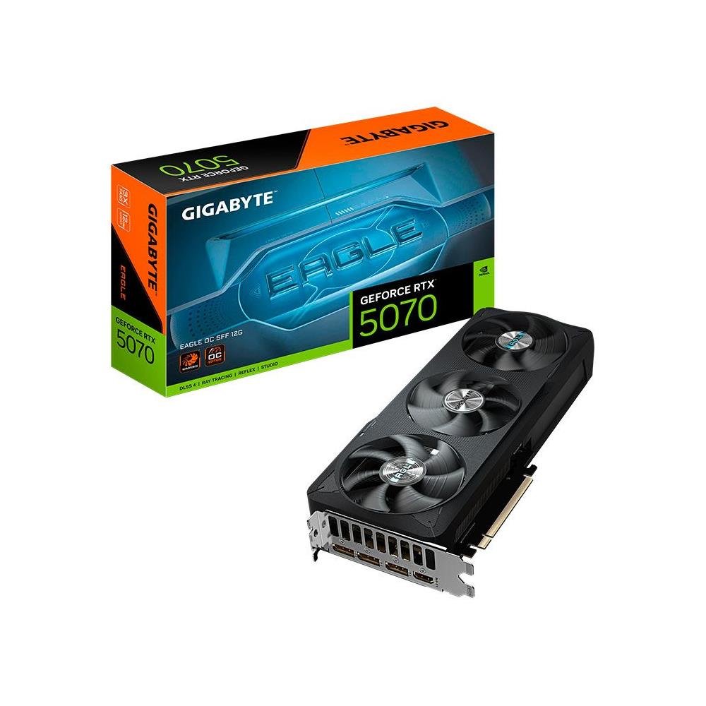 Placa De Vídeo Gigabyte Geforce Rtx5070 Eagle Oc Sff, 12Gb, 192-Bits ...