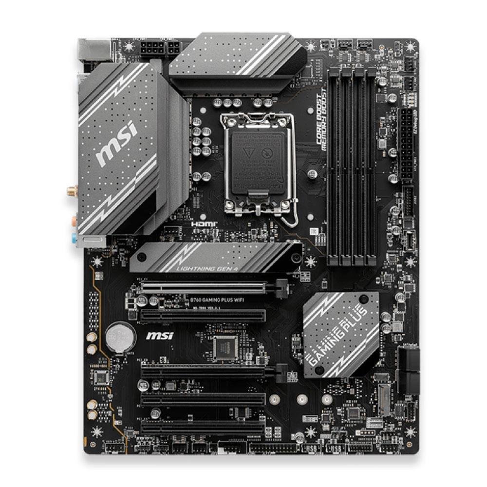 Placa Mãe Msi B760 Gaming Plus, Intel, Lga 1700, DDR5, Wifi