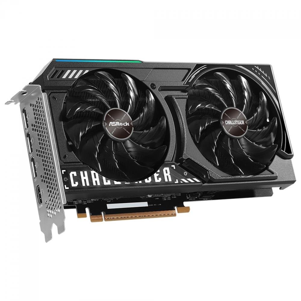 Placa De Vídeo ASRock Intel Arc B580 Challenger OC, 12GB, GDDR6, XeSS, Ray Tracing