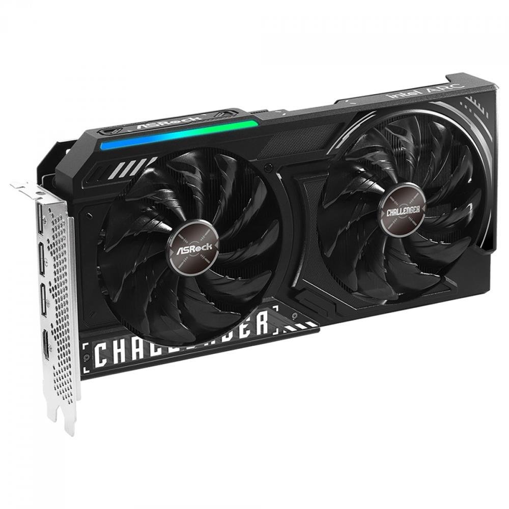 Placa De Vídeo ASRock Intel Arc B580 Challenger OC, 12GB, GDDR6, XeSS, Ray Tracing