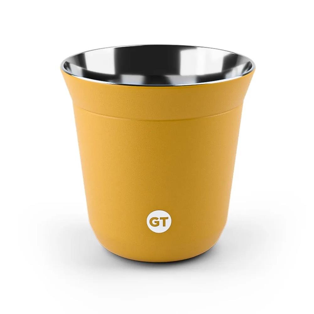 Copo Térmico Goldentec GT Espresso 150ml Amarelo