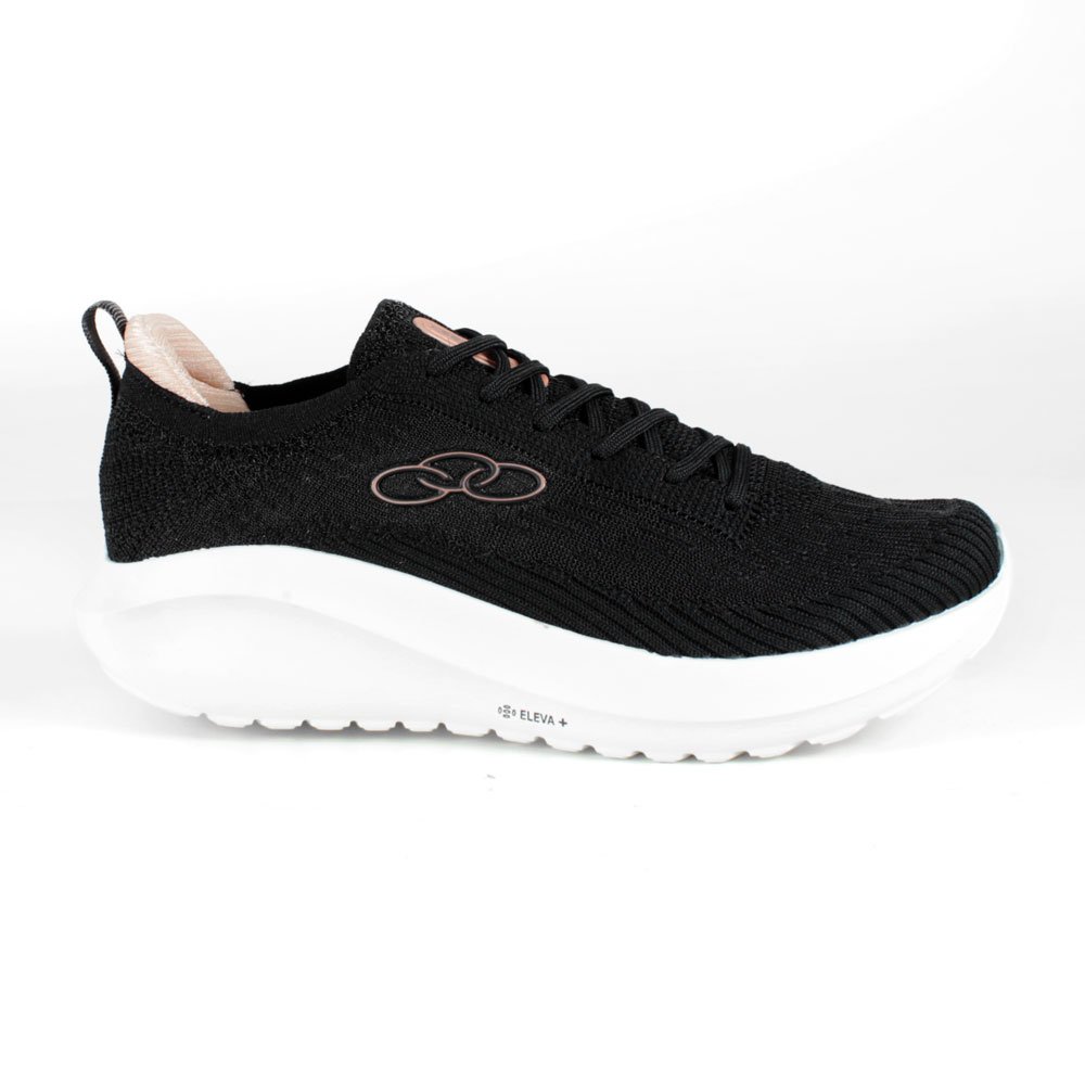Tenis Olympikus Lance Preto 34-39 Com 6 Pares