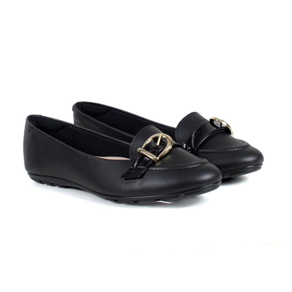 Sapatilha Moleca 5800.111.7815.15745 Preto 34-39 Com 12 Pares