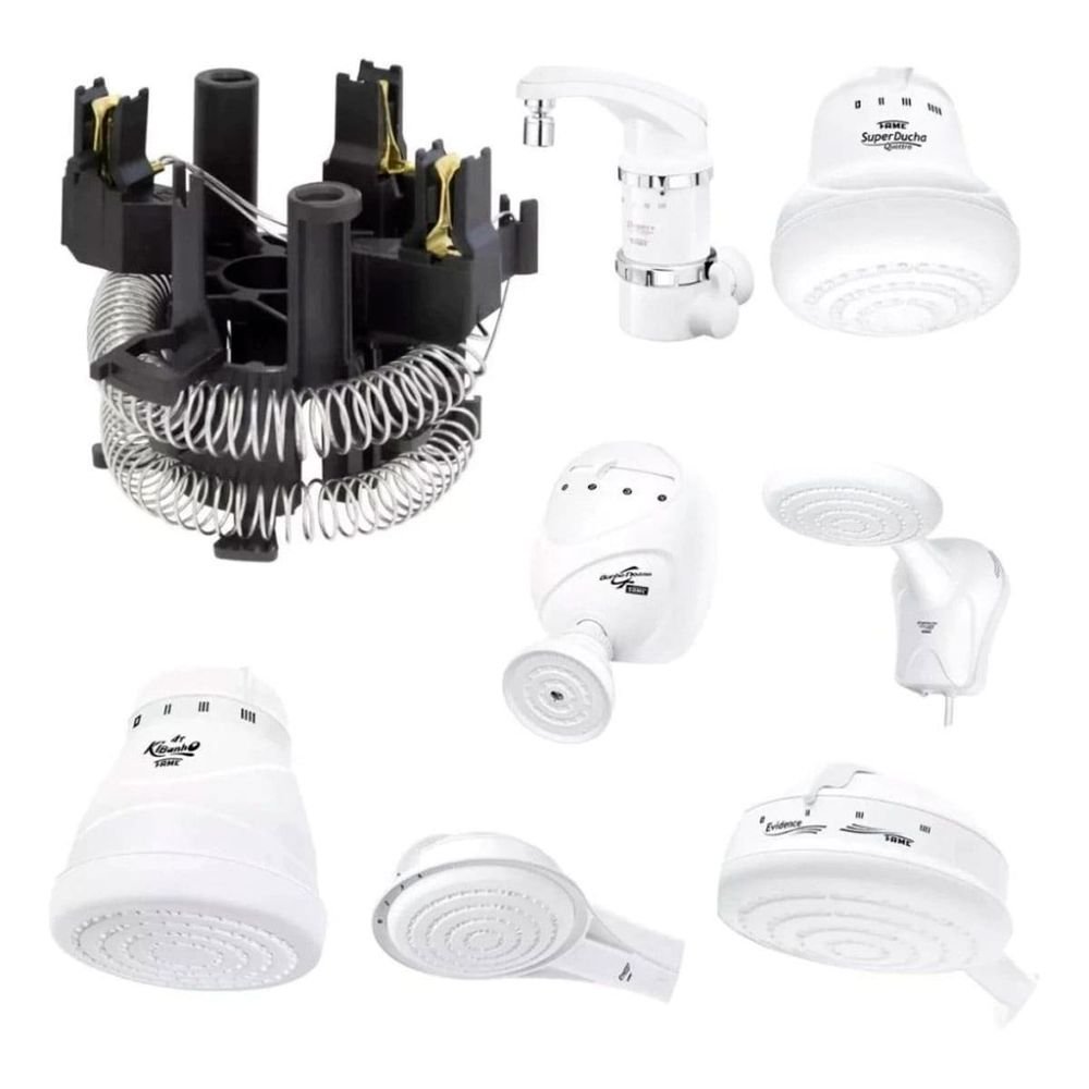 Resistência Para Chuveiro Elétrico 4 Temperaturas 127v 3200w Fame