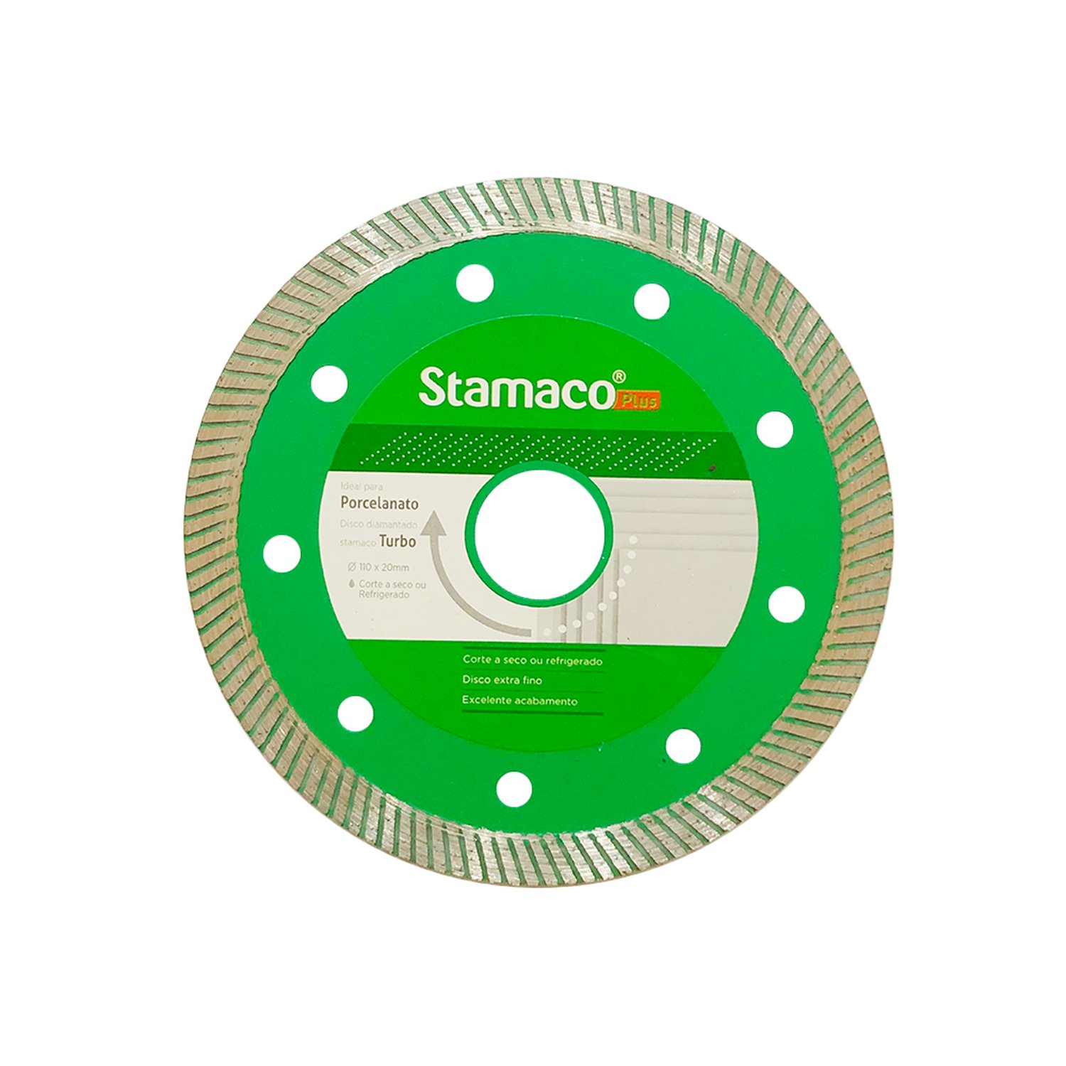 Rebolo Diamantado Plus Porcelana Stamaco 110Mm
