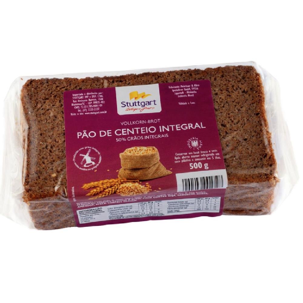 Pão Centeio Integral Stuttgart 500g