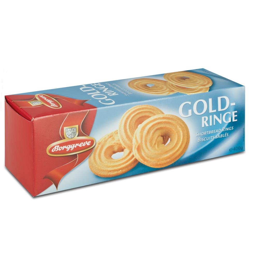 Biscoitos Tipo Shortbread Goldringe Borggreve 400g