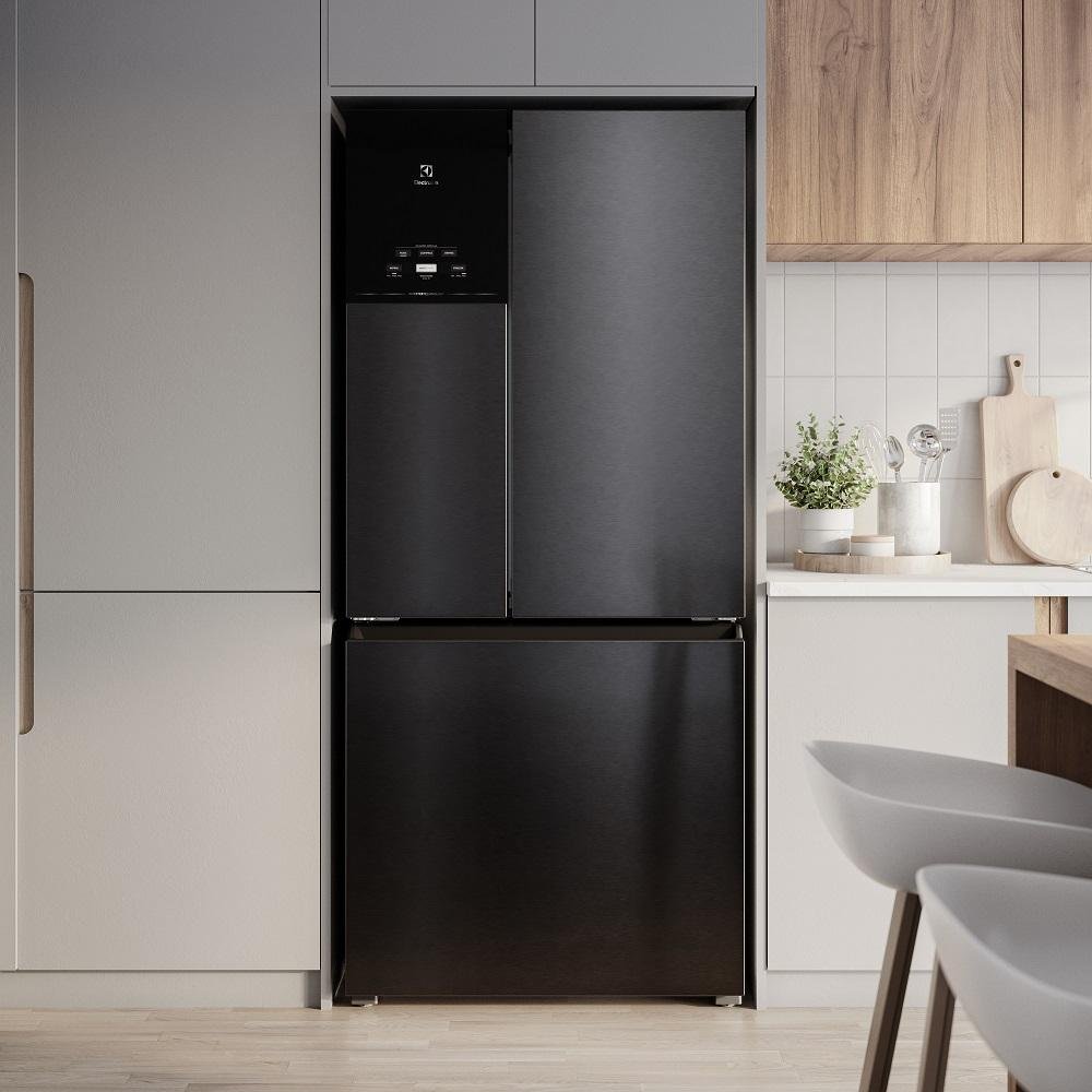 Geladeira Electrolux 590 Litros Frost Free Inverter Preto IM8B - 127V