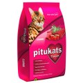Ração Pitukats Carne Gatos Adultos 1kg