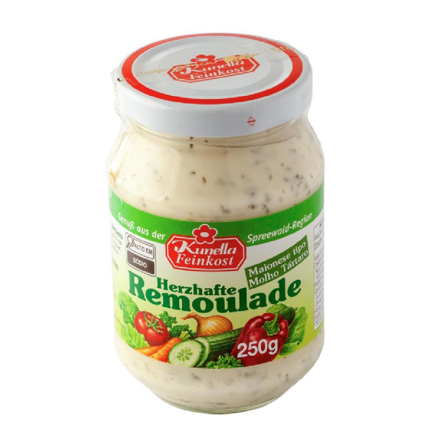 Maionese Molho Tártaro Remoulade Kunella 250G