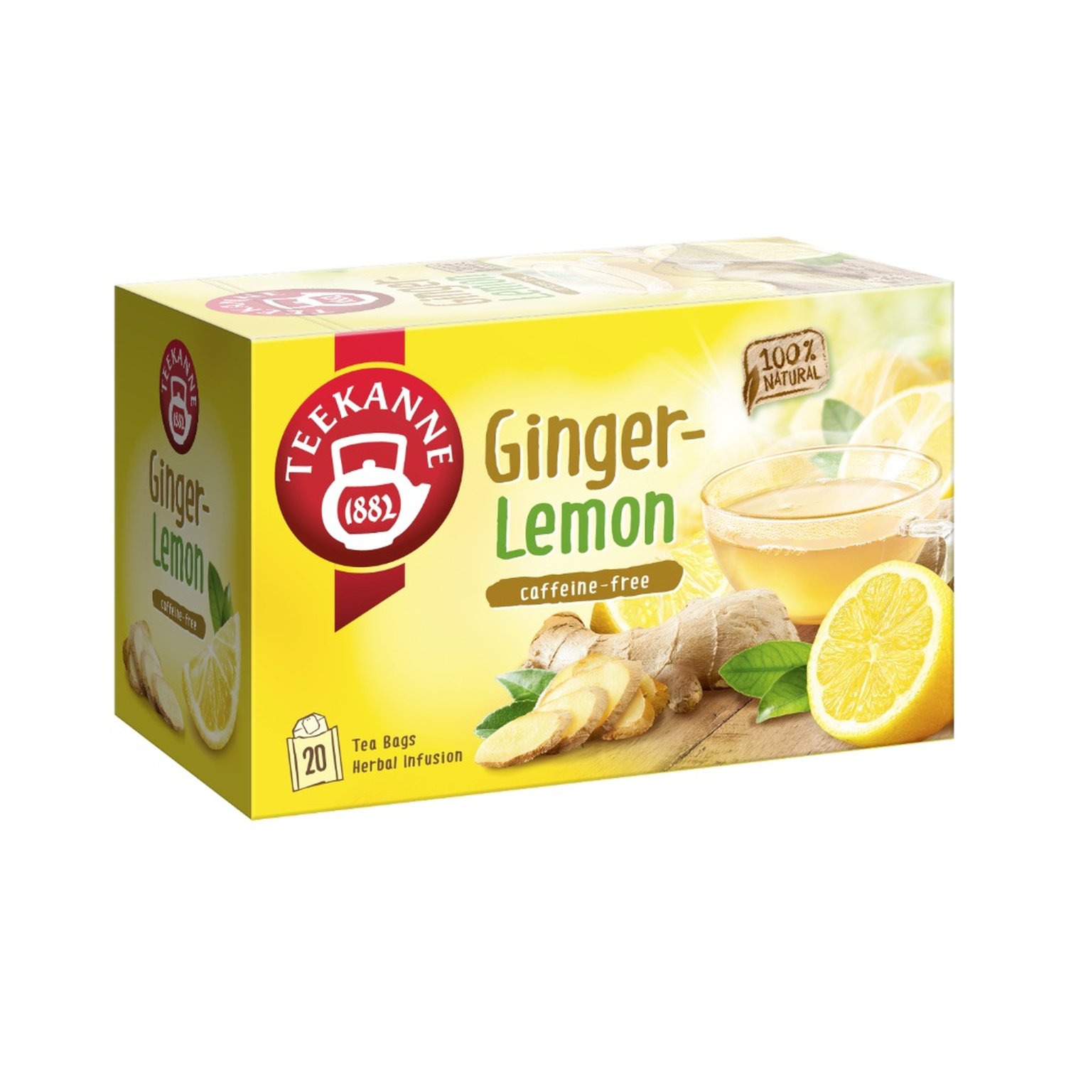 Chá De Gengibre E Limão Ginger Lemon Teekanne 35G