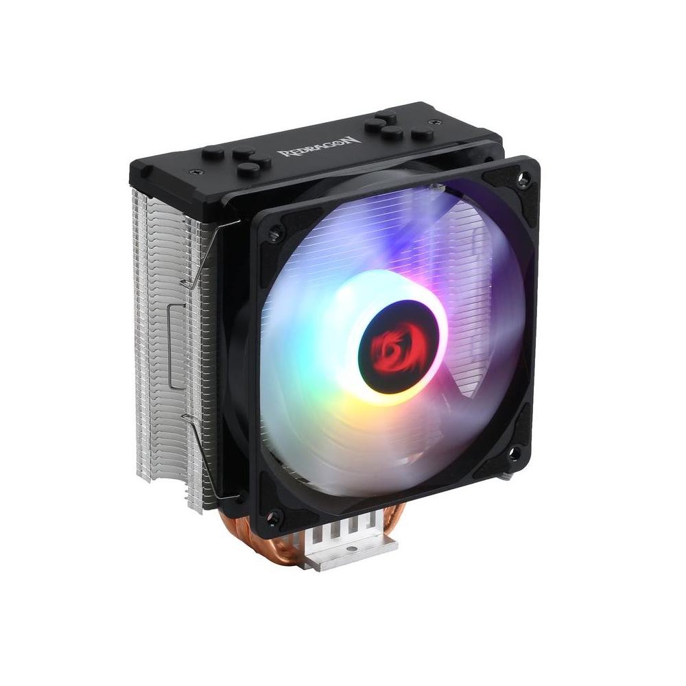 Cooler Para Processador Redragon SIF, RGB, 120mm, Preto - CC-1052-RGB.