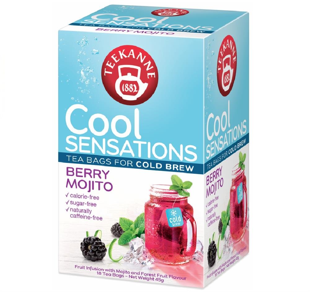 Chá Frio Frutas Silvestres Cool Berry Mojito Teekanne 45g