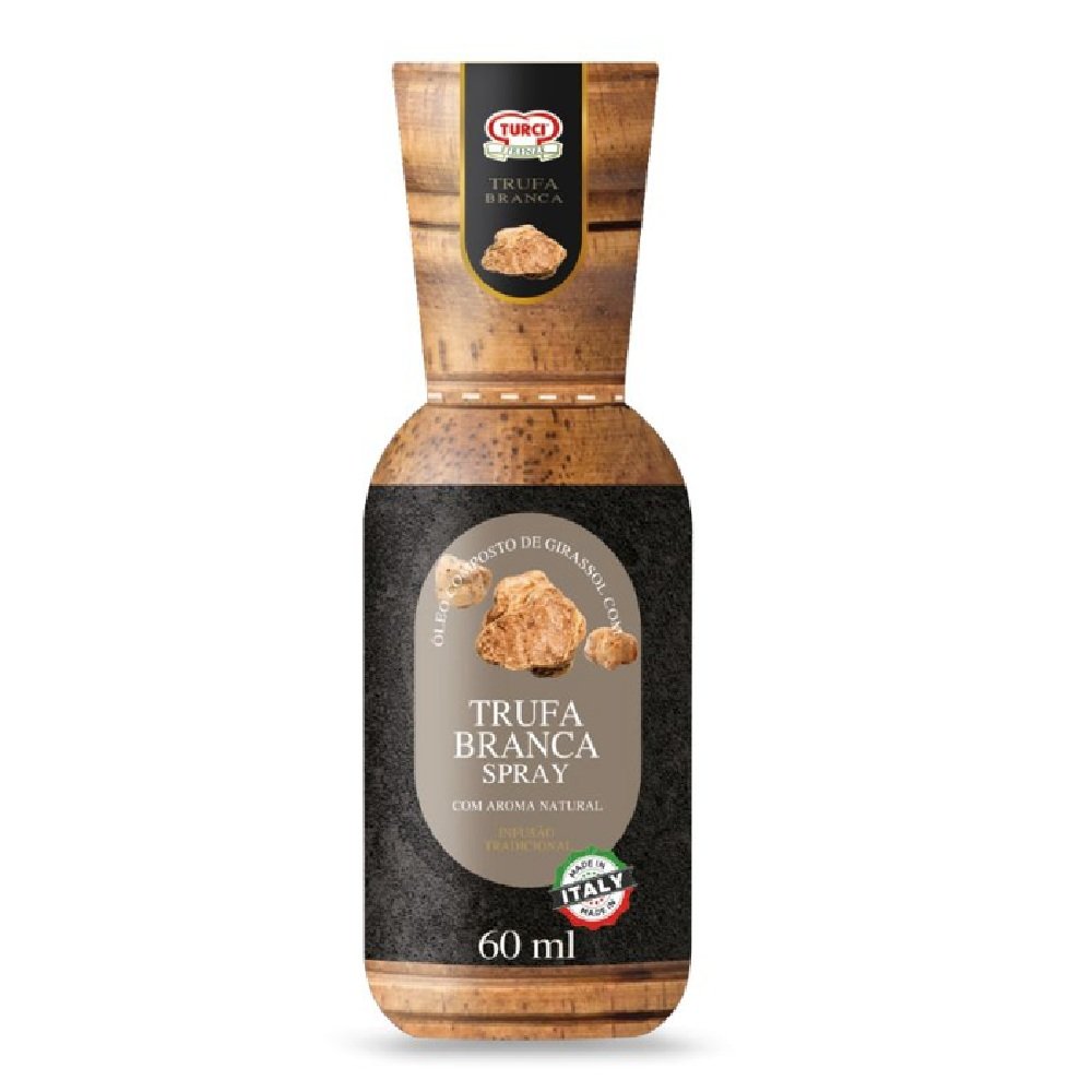 Spray Trufa Branca Turci 60ml Infusão natural com óleo de girassol