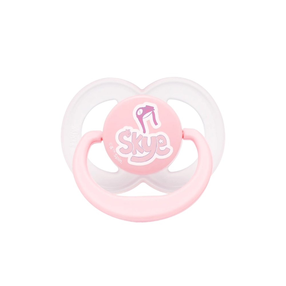 Chupeta Lolly Patrulha Canina Silicone Tamanho 2 Rosa