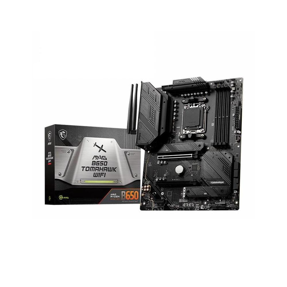 Placa Mae MSI MAG B650 TOMAHAWK WIFI, Chipset B650, AMD AM5, DDR5.