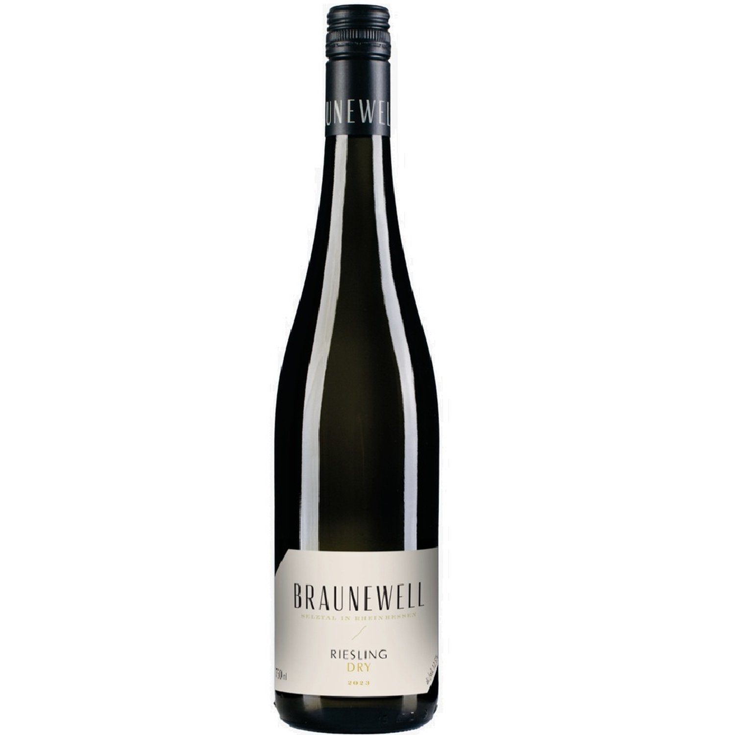 Vinho Branco Riesling Dry Braunewell 750Ml - Safra 2023, Seco, 12,5% Vol.