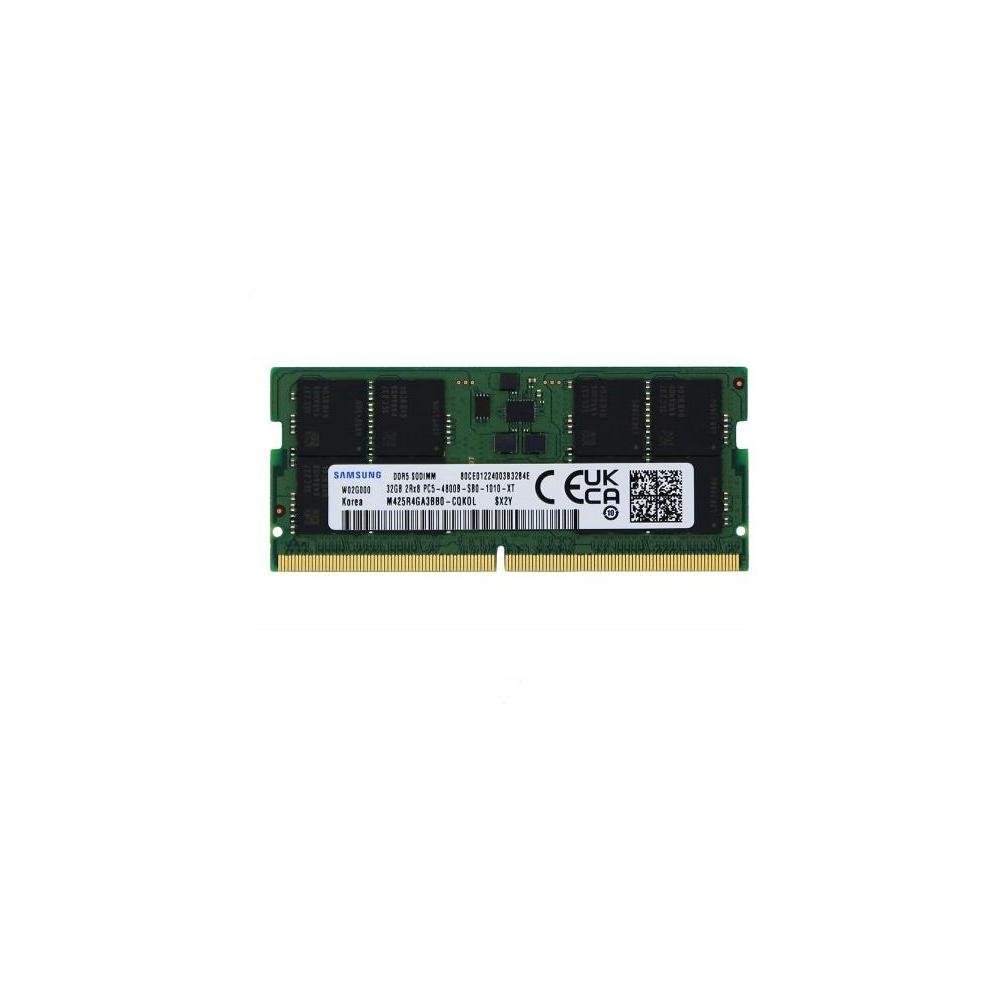 Memoria Samsung 32GB DDR5 CL40 4800Mhz para notebook - M425R4GA3BB0-CQK.
