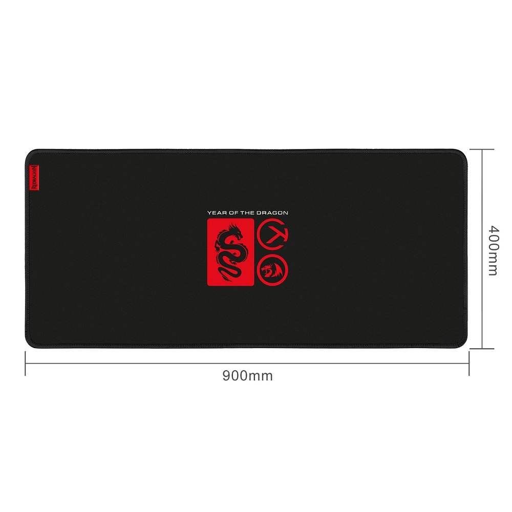 Mousepad Gamer Redragon Flick XL Kace Wear, Speed, Extra Grande, 900x400mm, Preto - P032KR.