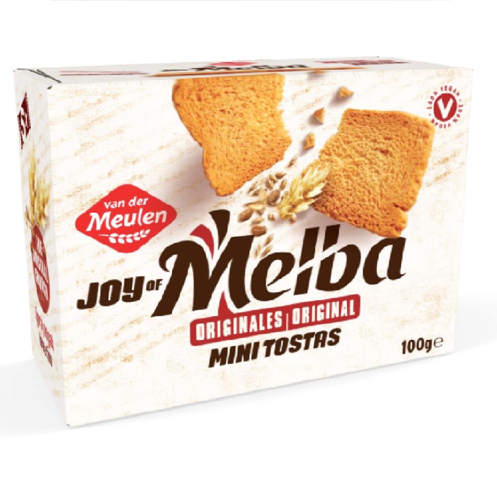Mini Tostas 100g Melba Original Torradinhas finíssimas