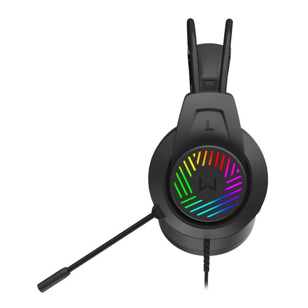 Headset Gamer Warrior Frigg, RGB, Preto - PH702.