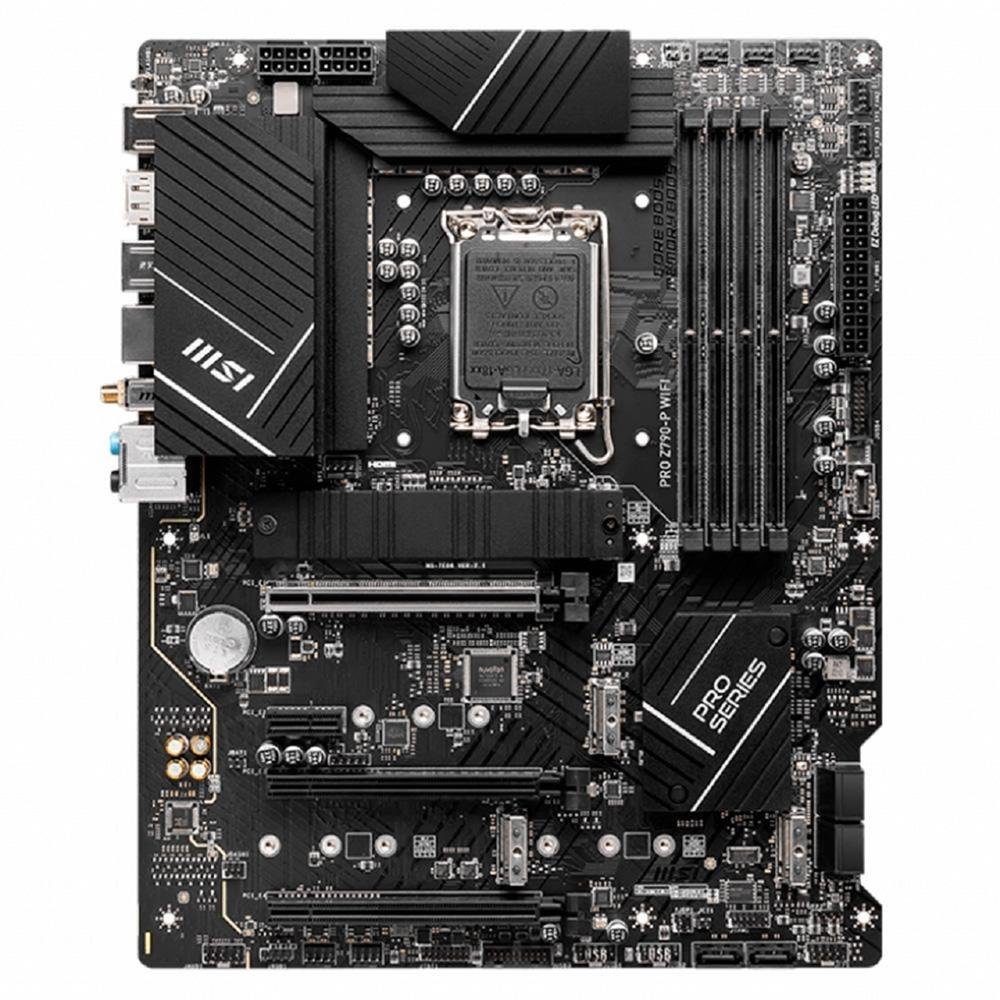 Placa Mãe Z790-P MSI PRO Wi-Fi, Intel LGA 1700, ATX, DDR5 - PRO Z790-P WIFI