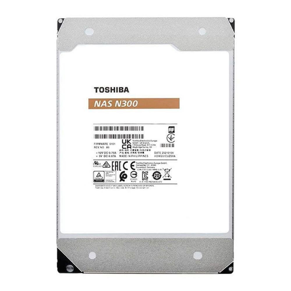 HD Toshiba N300 NAS, 8TB, 3.5, 7200RPM, Sata III 6GB/s, Cache 512MB, HDWG780XZSTA
