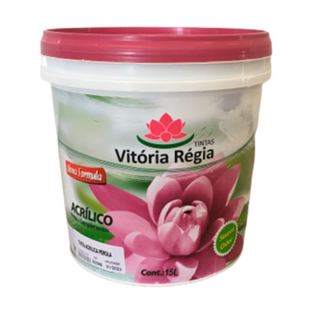 Tinta Acrílica Econômica Fosco 15 L Azul Arara Vitória Régia