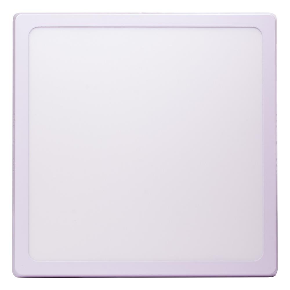 Painel LED 29,5x29,5 Quadrado Branco Sobrepor 24W 4000K Foxlux
