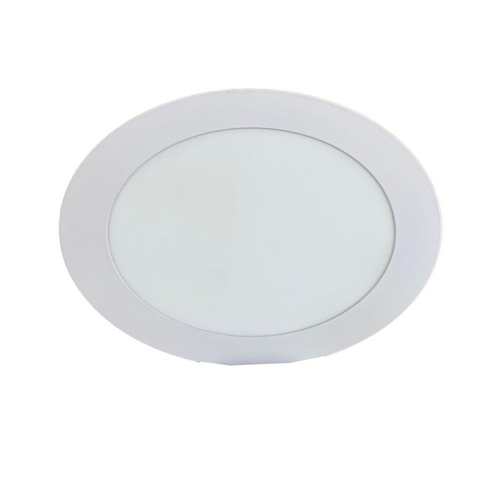 Painel LED 28x28 Redondo Branco Embutir 24W 4000K Foxlux