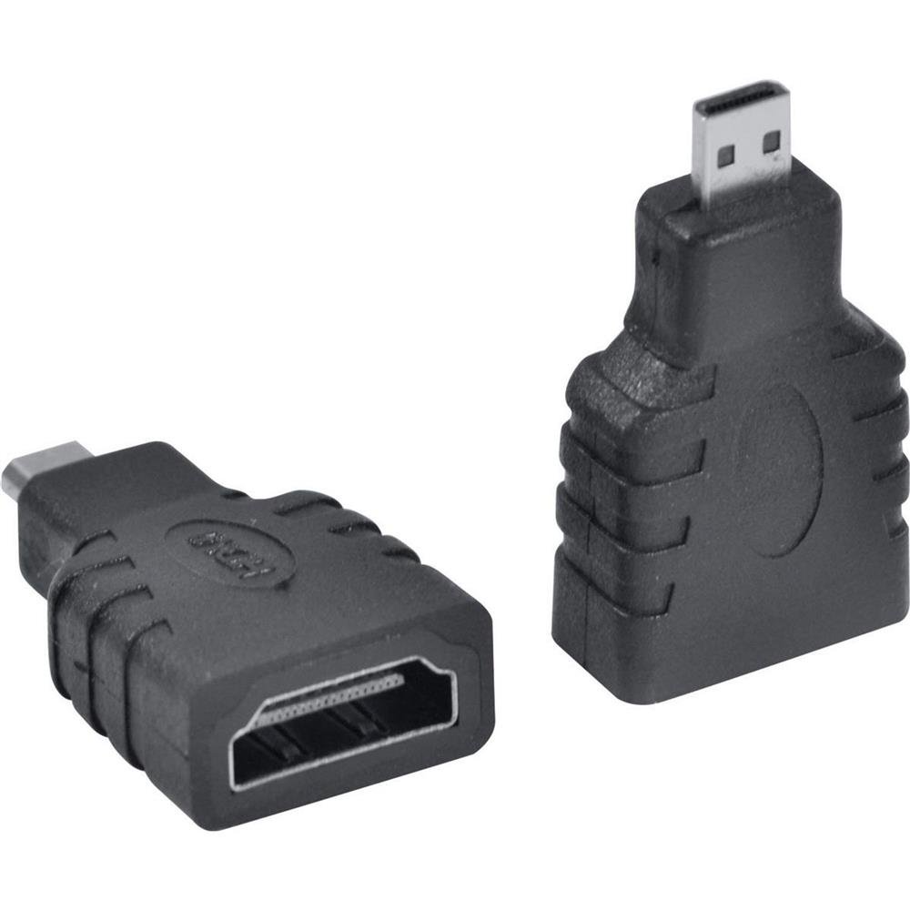 Adaptador Micro Hdmi Macho X Hdmi Fêmea - Ah-mch (5 Unidades)